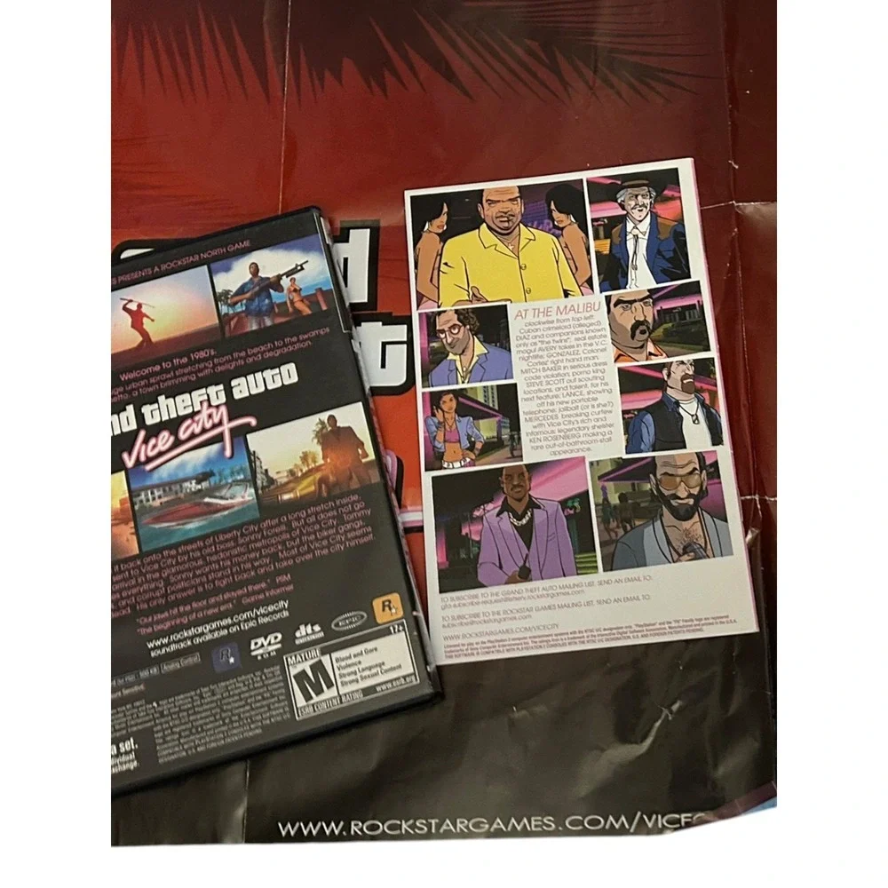 PS2 Grand Theft Auto Collection Lot of 4 GTA III Vice City San Andreas LCS CIB